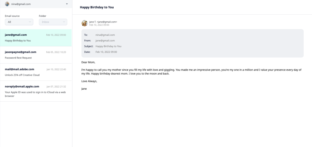 email monitoring
